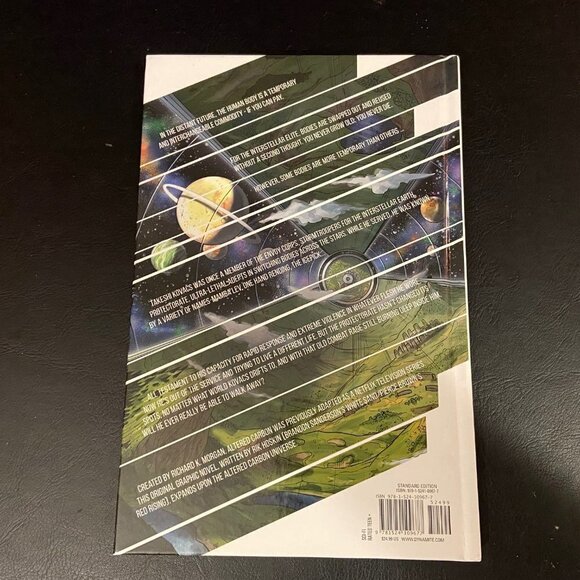 ⭐4 FOR $20⭐ Dynamite Altered Carbon Download Blues Hardcover Comic Book - Picture 2 of 3